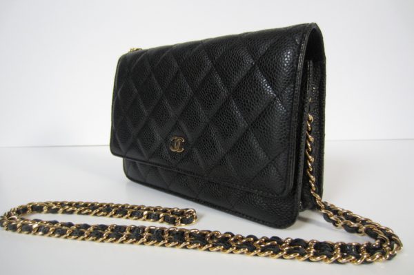 chanel wallet on chain caviar