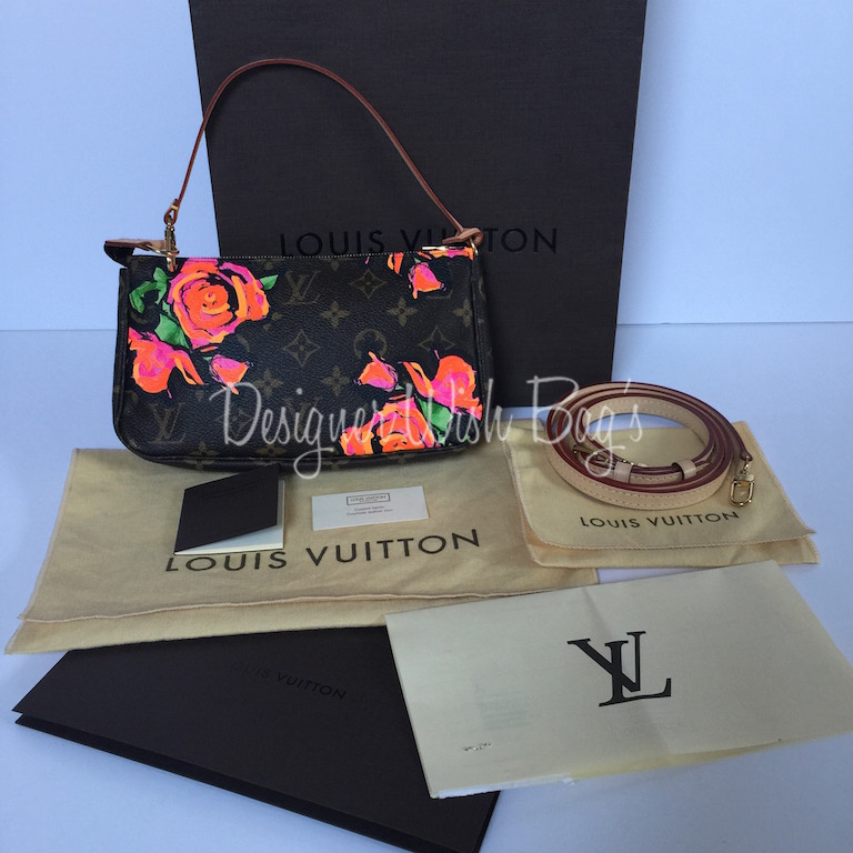 Louis Vuitton Limited Edition Bag Stephen Sprouse x Monogram Roses Kee –  Mightychic