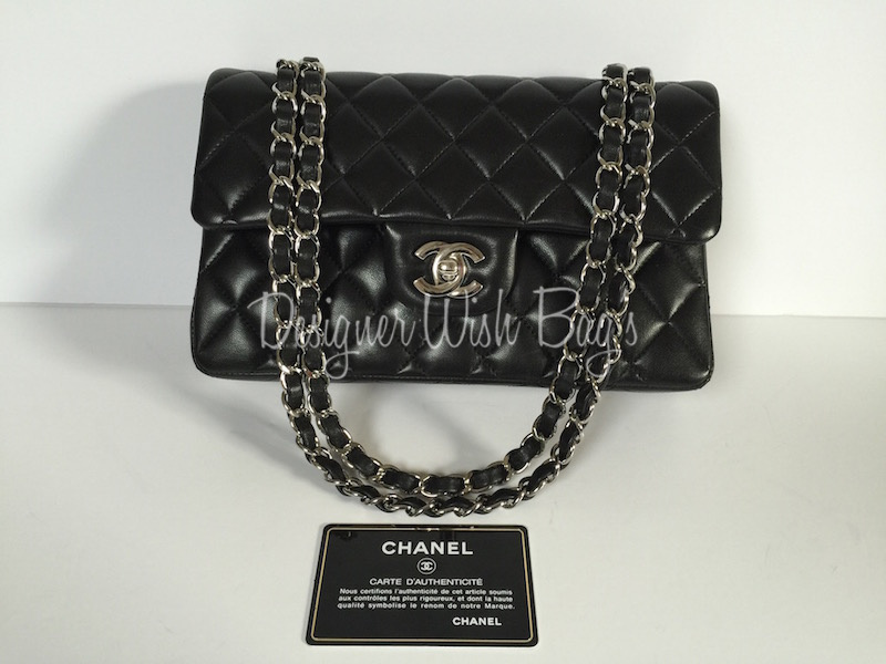 Chanel Timeless Classic Black Lambskin
