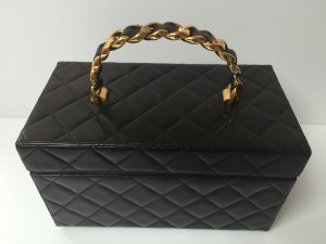 Chanel Handbags Rare Big Vintage Chanel Vanity Case