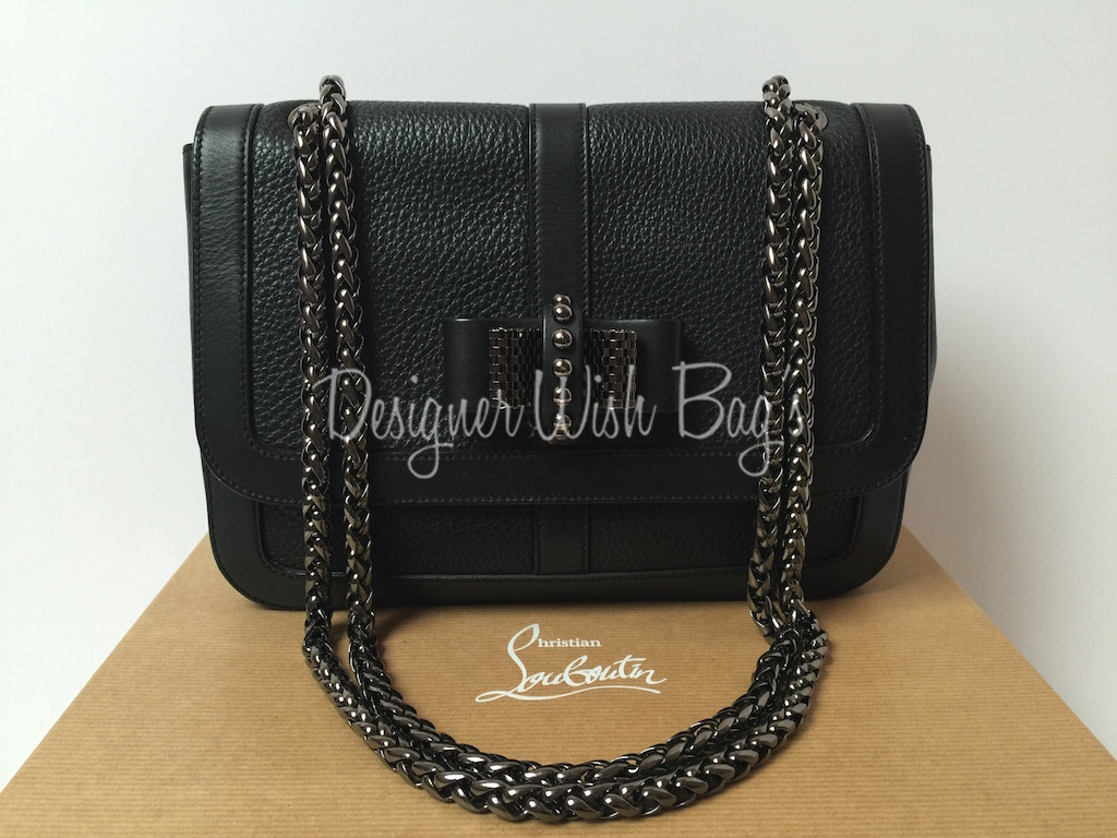 Christian Louboutin Sweet Charity All Black Bag - Designer WishBags