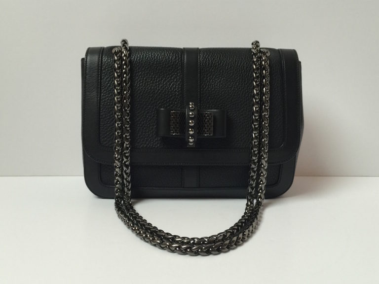 Christian Louboutin Sweet Charity All Black Bag - Designer