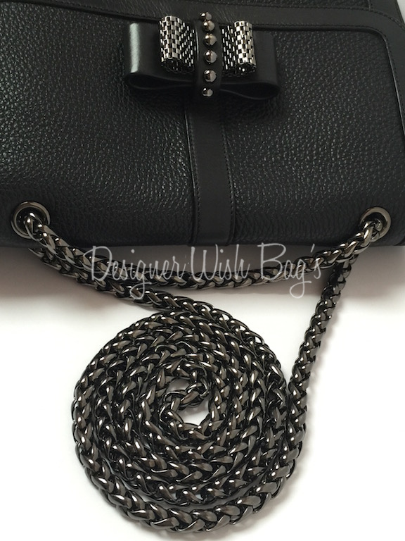 Christian Louboutin Studded Sweet Charity Bag Black Velvet ref.804069 -  Joli Closet