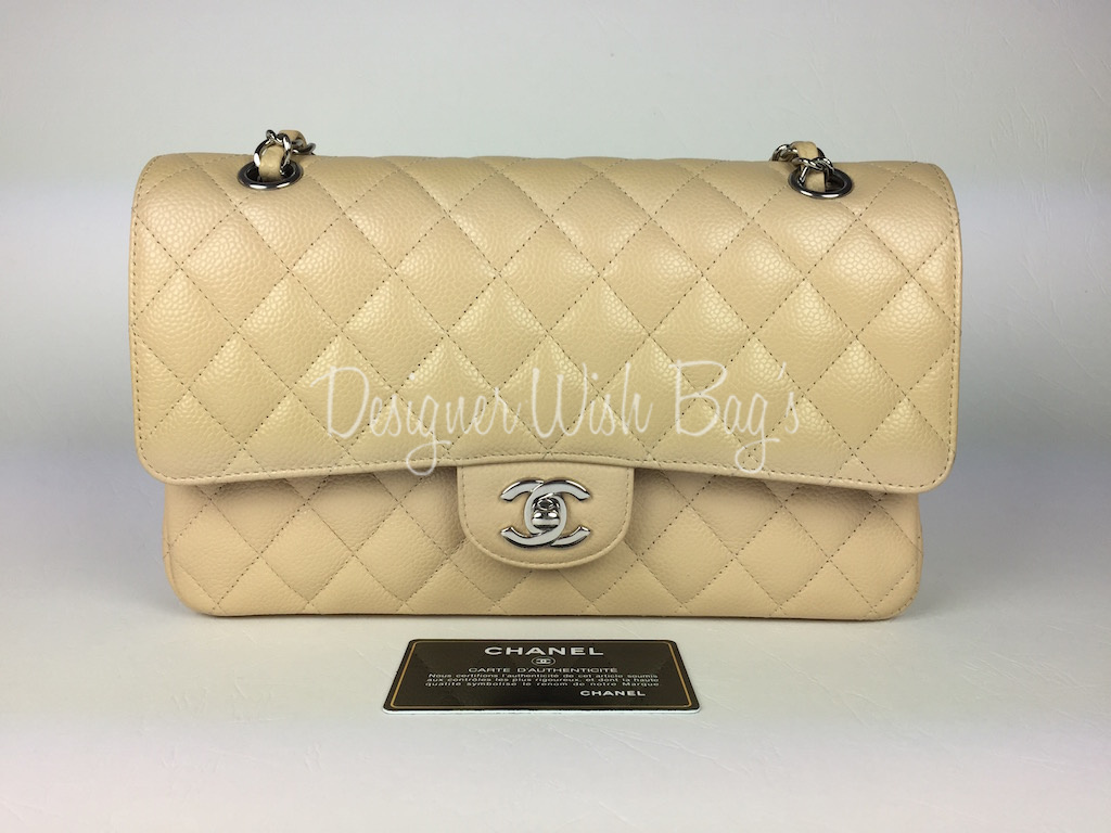Chanel Classic Flap Beige - Designer WishBags