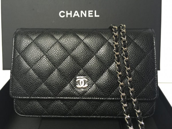 Janice Perfekt reaktion Chanel WOC Black Caviar NEW 2016 - Designer WishBags