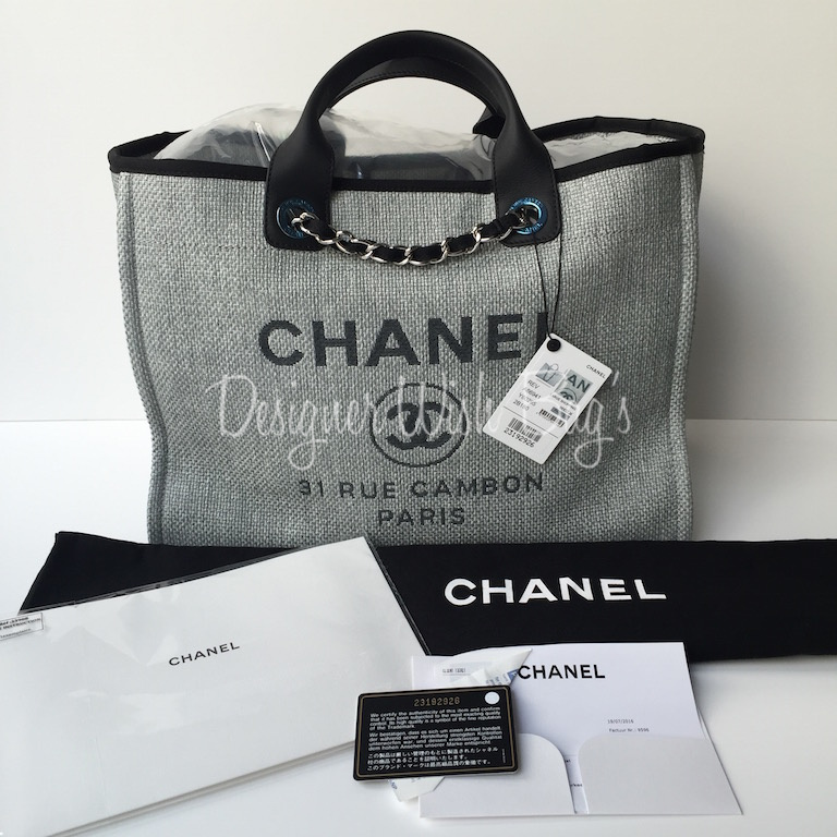Chanel Deauville Large Shopping Bag - Brand New!! - Designer WishBags