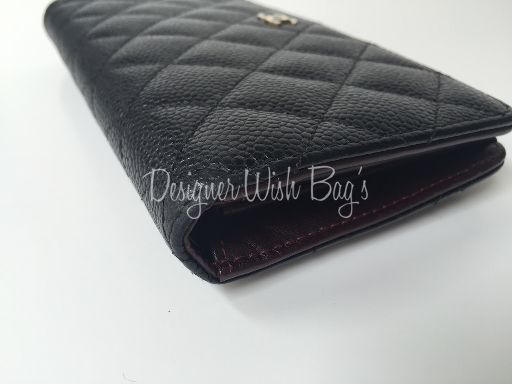 Chanel Wallet Black Caviar - Designer WishBags
