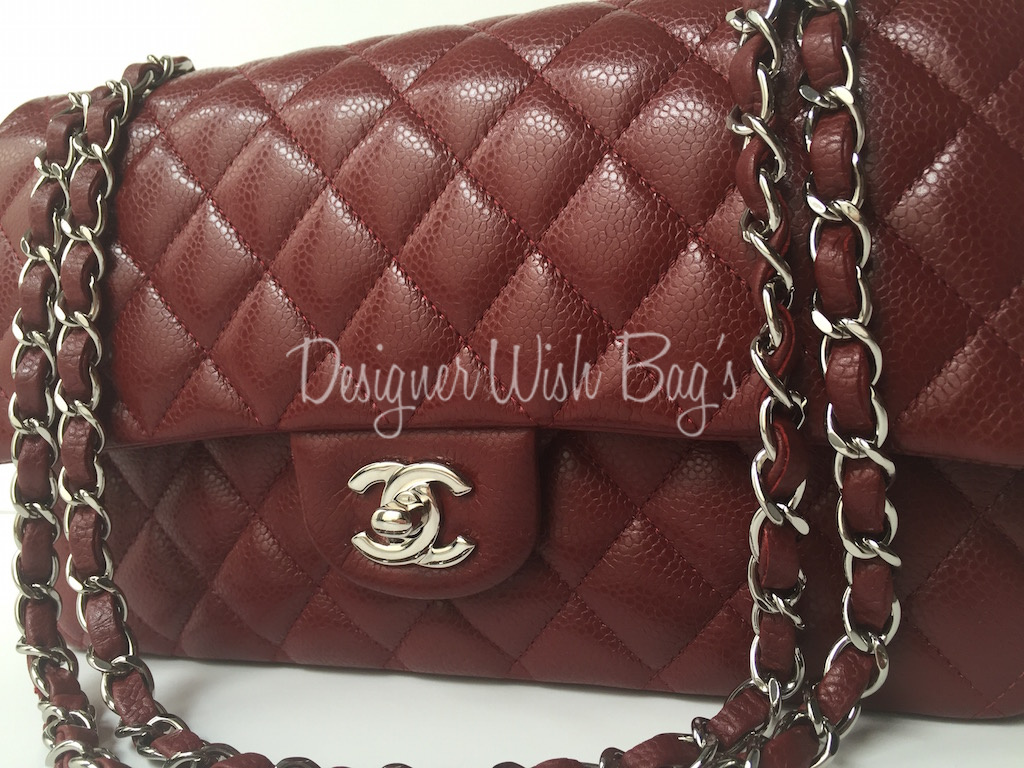 Timeless/classique leather crossbody bag Chanel Burgundy in