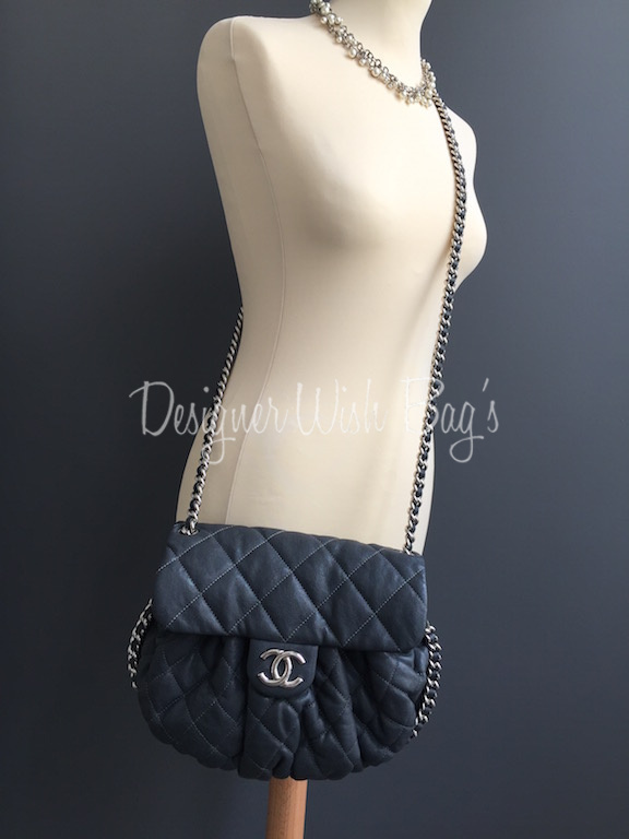 chanel chain around messenger bolsa