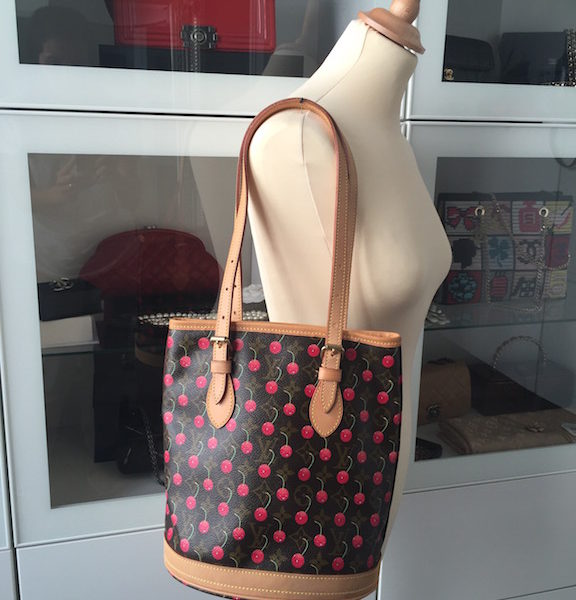 Louis Vuitton Monogram Cerises Bucket Bag