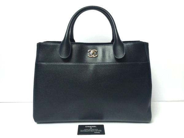CHANEL calfskin cerf executive tote