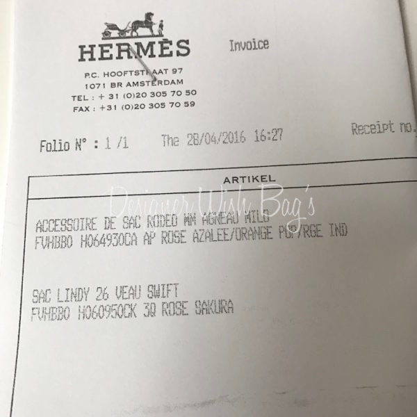 Hermès Rodeo Charm Rose - Designer WishBags