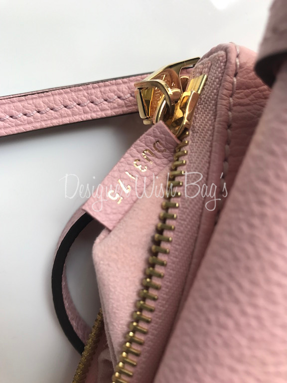 Rare Louis Vuitton Twice /Twinset Rose Ballerine Empreinte Crossbody  Handbag Bag