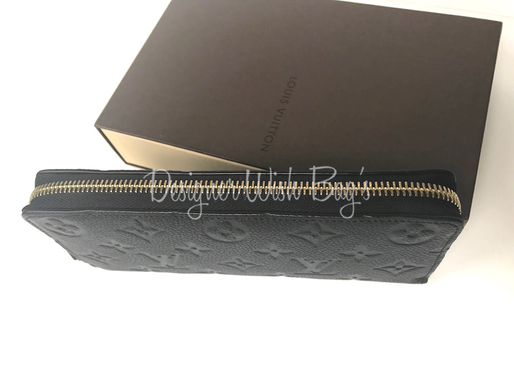 .com: Louis Vuitton Zippy Wallet Monogram Empreinte Leather
