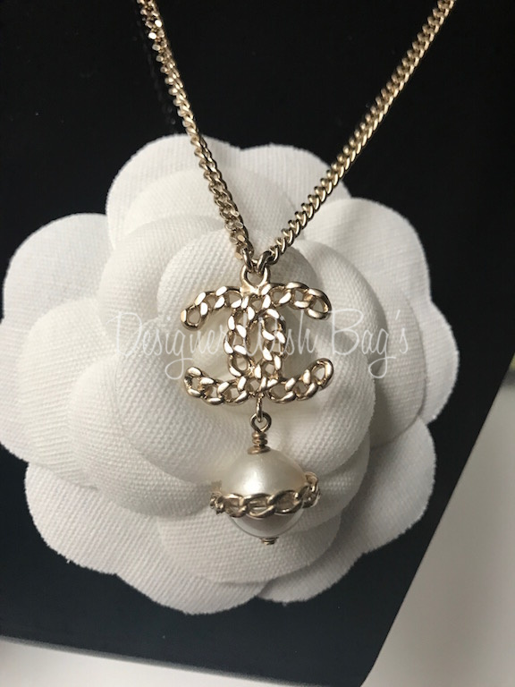 Cập nhật với hơn 72 về chanel logo pearl necklace 