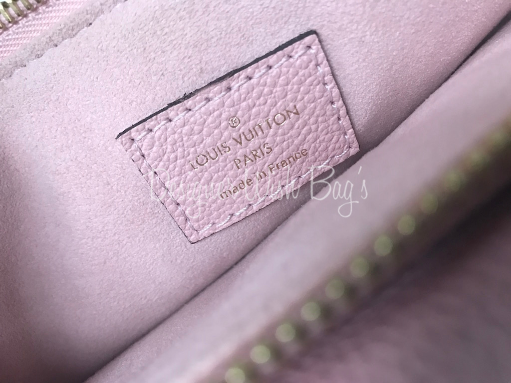 Louis Vuitton, Bags, 0authenticlouis Vuittontwice Pink Monogram Empreinte  Leather Cross Body Bag