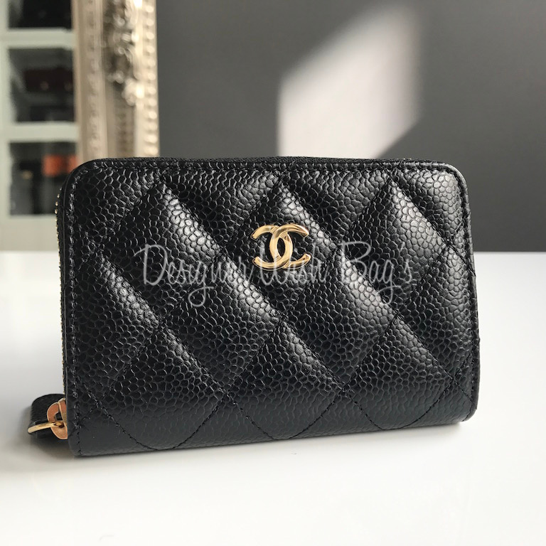 Chanel Small Zip Wallet/ Coin Purse