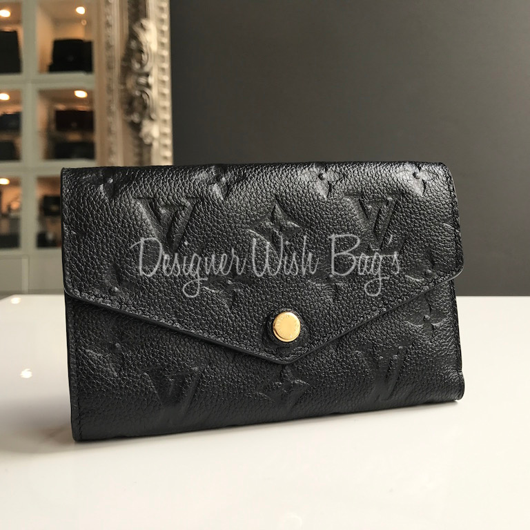 New Ivy Wallet on Chain in black empreinte leather!! Gorgeous 🖤 #loui, Louis  Vuitton Bag