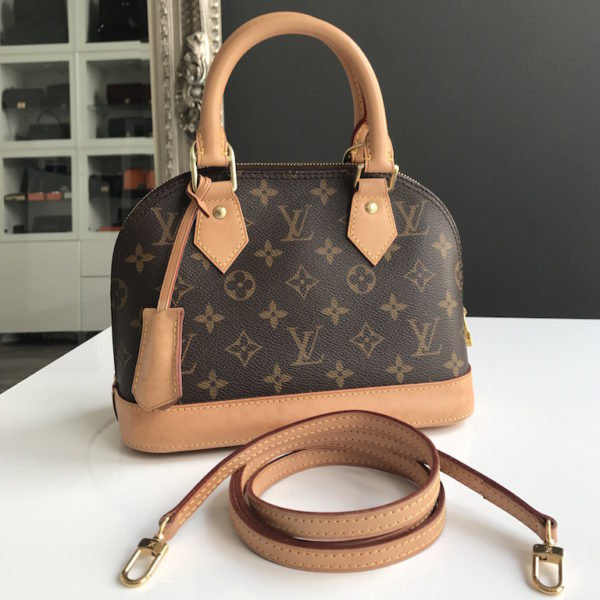 Louis Vuitton Alma Monogram BB Brown