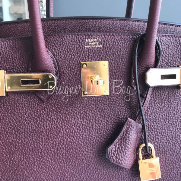 Hermès Birkin 30 Burgundy Brand New! - Designer WishBags