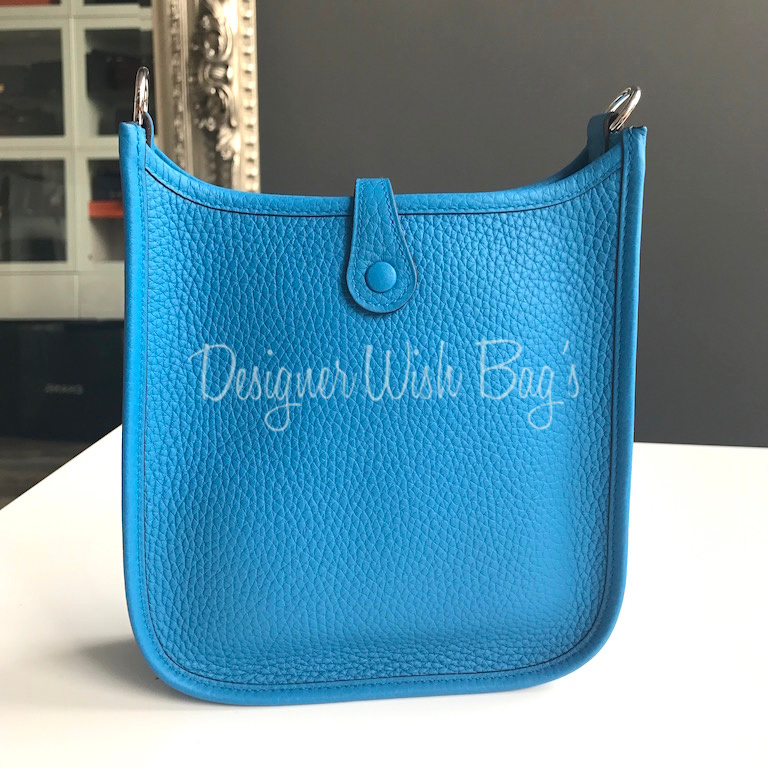 Hermès Mini Evelyne Poussin Crossbody Bag