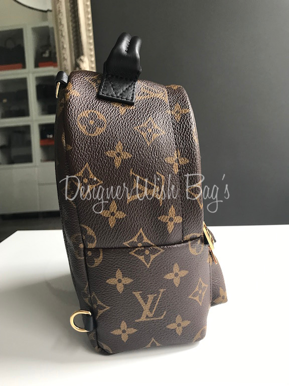 REAL VS FAKE Louis Vuitton Palm Springs Mini Backpack Comparison