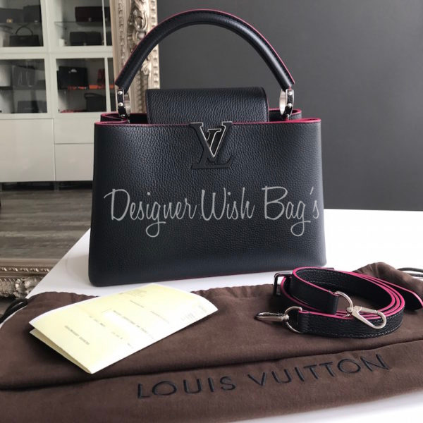 Louis Vuitton Capucines PM Black