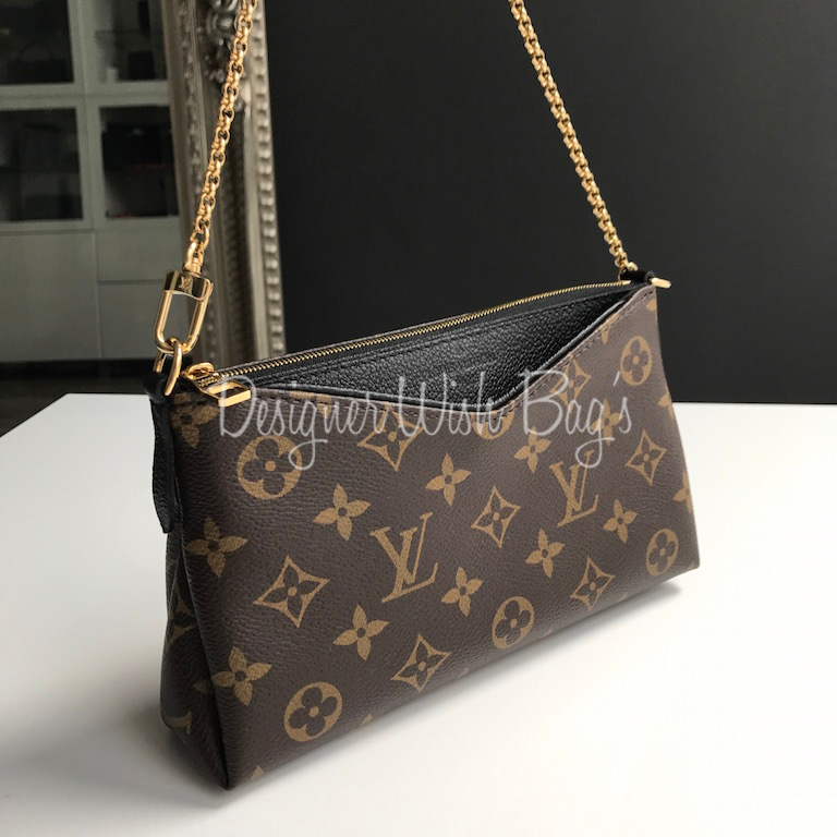 Designer Exchange Ltd - This Louis Vuitton Pochette Pallas will be your  gorgeous trusty side kick at every party this Christmas 🎄❤ SAVE €166 on  the current RRP on www.designerexchange.ie 🛍