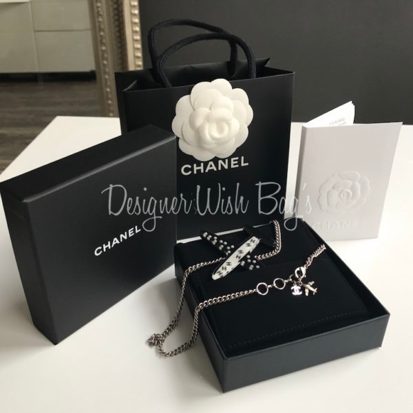 Chanel necklace box sales