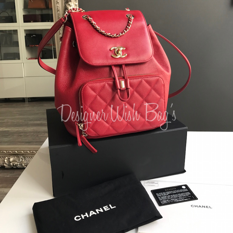Chanel Business Affinity Backpack