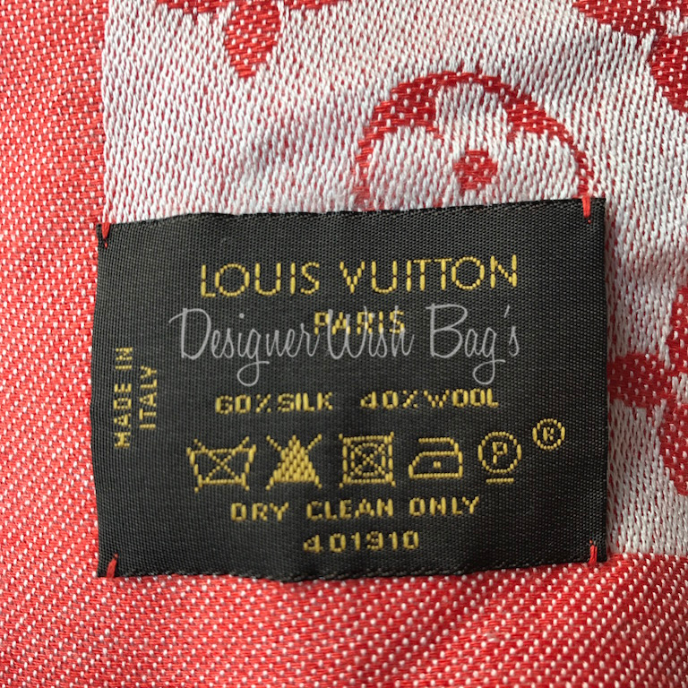 Châle Louis Vuitton Coral - Designer WishBags