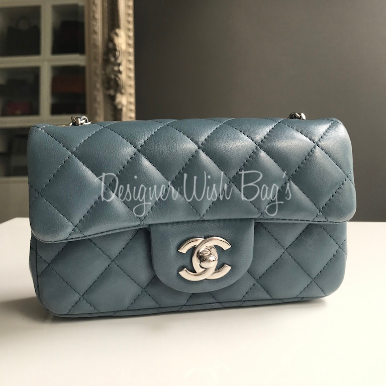 Best 25+ Deals for Blue Chanel Vintage Bag