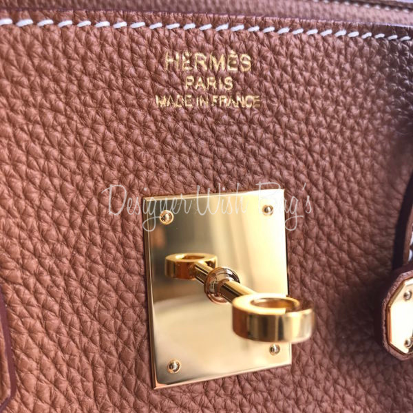 Hermés, Togo Leather Birkin, 35cm