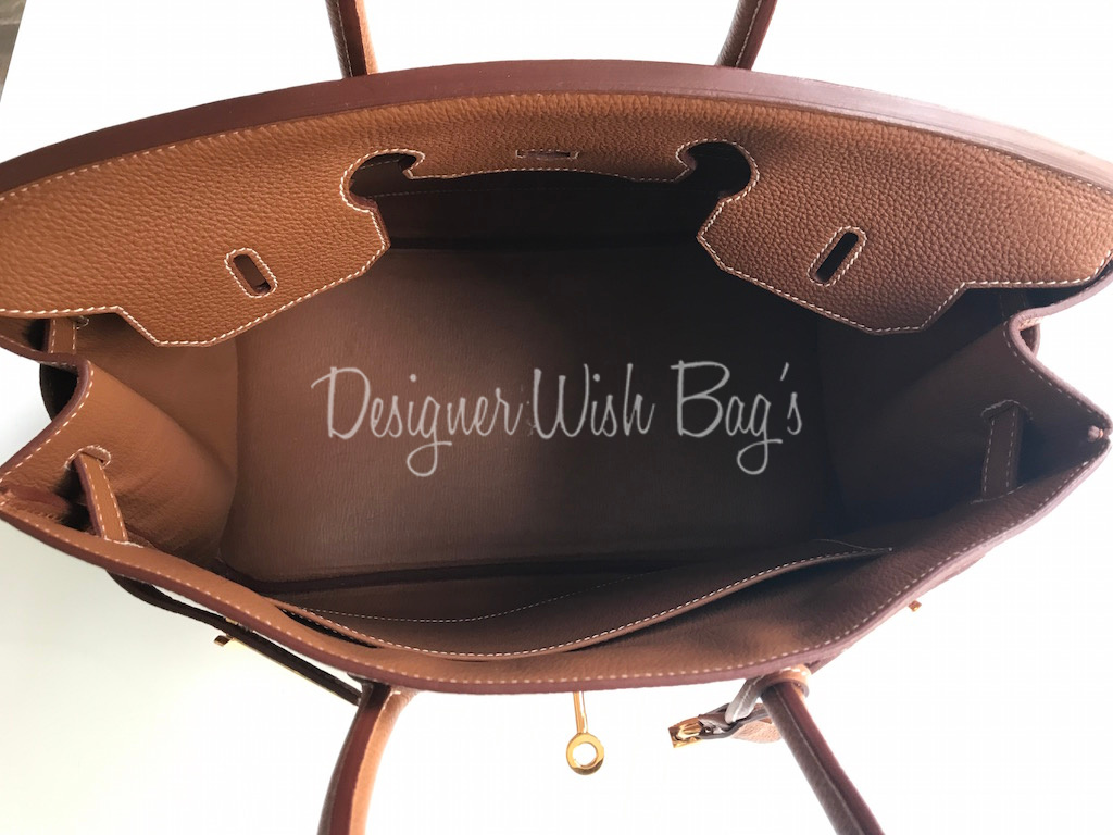 Hermès Birkin 35 Gold Togo GHW - Designer WishBags