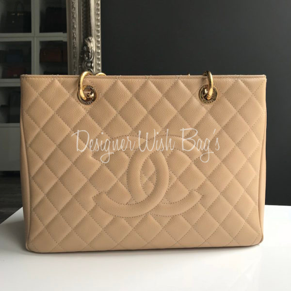 chanel grand shopping tote beige