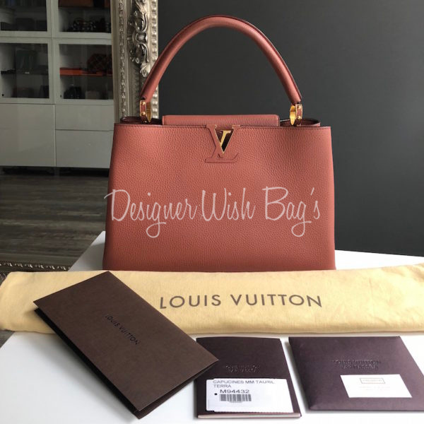 Sell Louis Vuitton Capucines MM Bag - Red