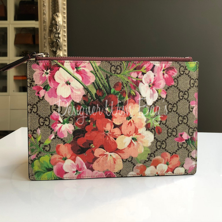 gucci clutch floral