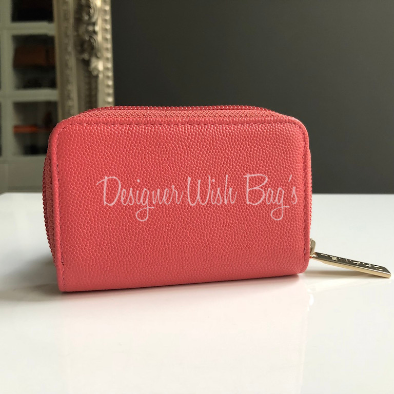 Chanel Pink CC Coin Purse/ Wallet - Designer WishBags