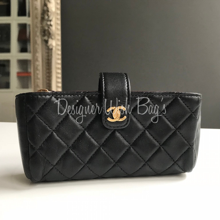 Chanel Pouch/Wallet Black - Designer WishBags