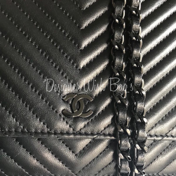 【ソーブラック So Black】CHANEL コンパクトウォレット 新品未使用☆シャネル激レア入手困難コンパクトウォレット黒