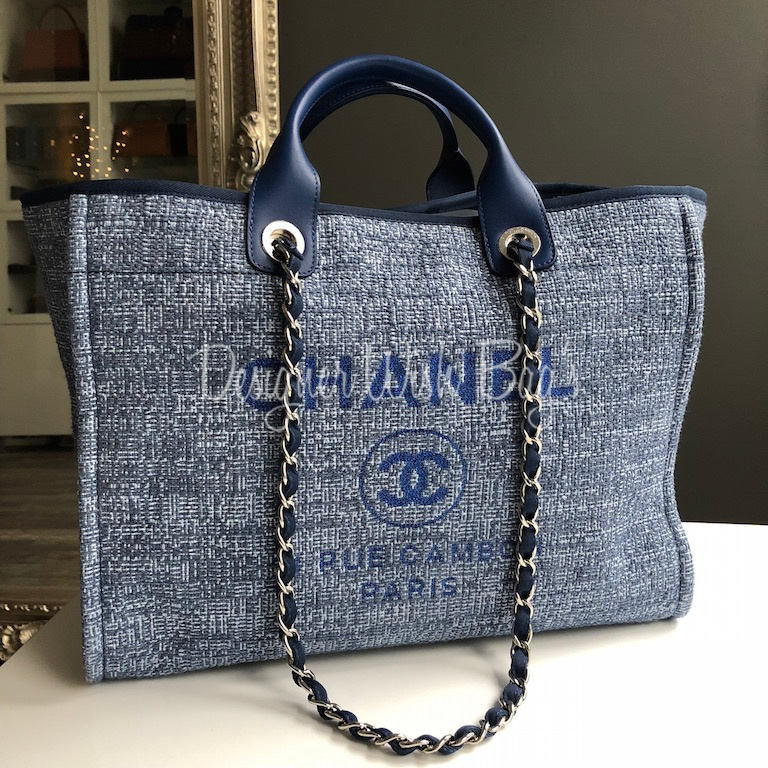Chanel Deauville Blue Glitter