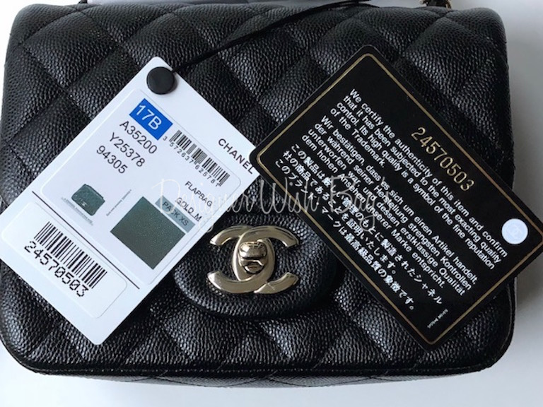 chanel medium caviar handbag