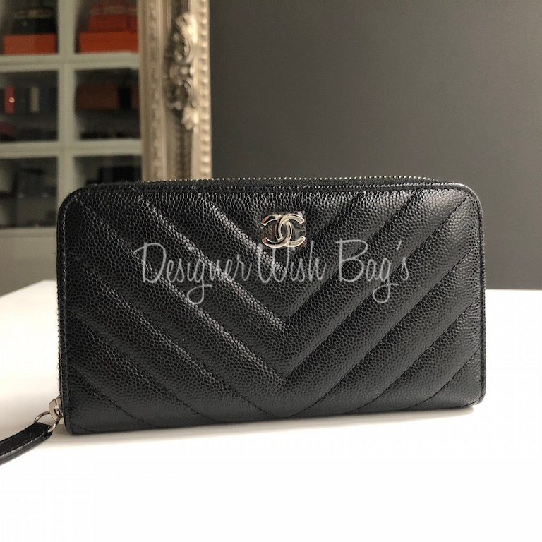 Chanel Classic Zip Wallet Small-Medium - Designer WishBags