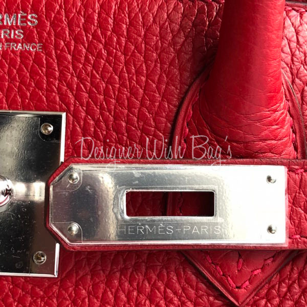 Hermès Birkin 30 Rouge Casaque - Designer WishBags