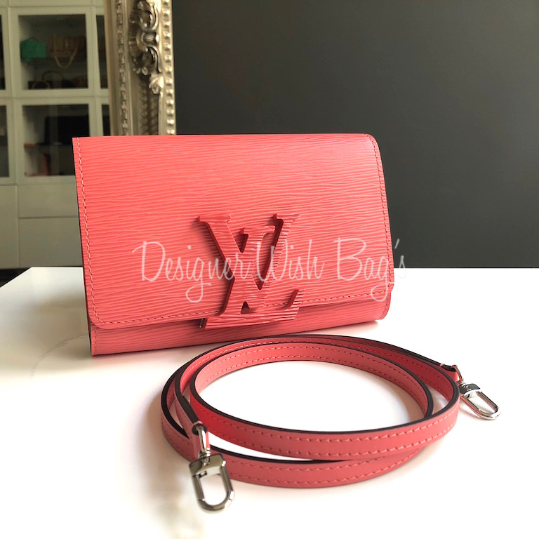 Louis Vuitton Louise Shoulder Bag EPI Leather PM Pink