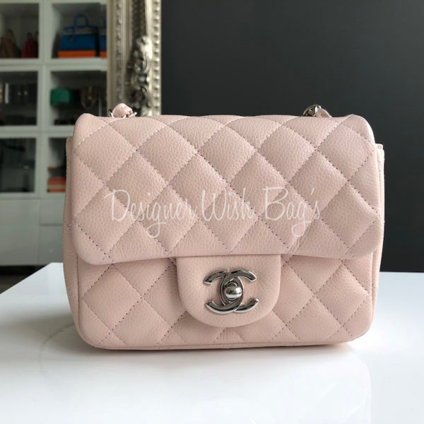 Chanel Mini Top Handle Pink