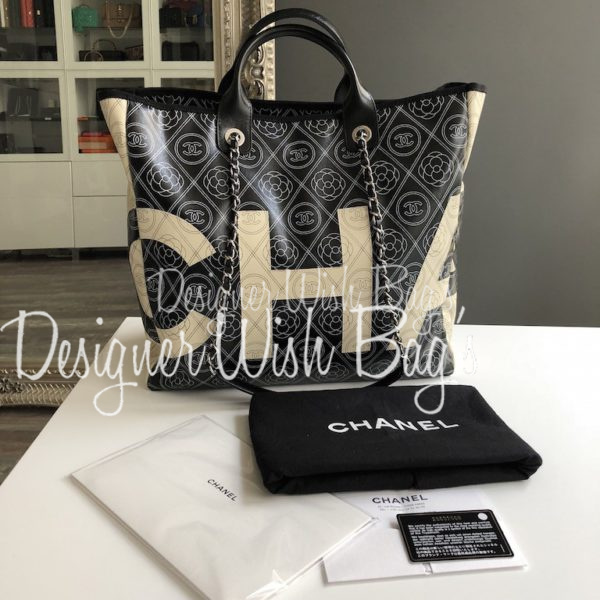Chanel Tote Deauville 18SS - Designer WishBags