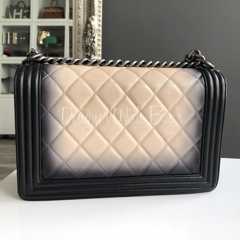 chanel leather clutch purse
