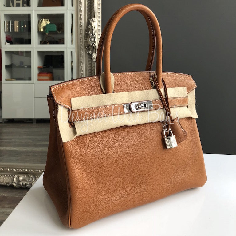 The Luxury Bag Hermes Birkin 30 Barenia Leather Editorial Stock Image -  Image of legendbag, rich: 129118229