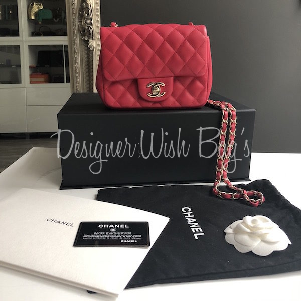 Chanel Mini Pink Fuchsia - Designer WishBags
